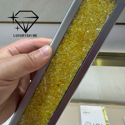 Kwaliteit LuxuryShine VVS-VS Fancy Yellow/Light Yellow/Fancy Intense/Vivid Yellow Lab Gekweekte Diamant 1CT 2CT 3CT 4CT 5CT Ovaal Uitstekende Slijpvorm Met Certificaat & Aangepaste sieraden fabriek