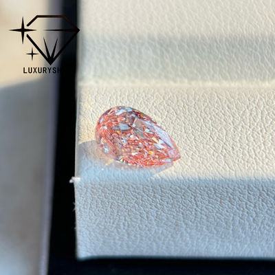 Kwaliteit LuxuryShine 1-15CT Fancy roze Peer geslepen Lab Gekweekte Diamant VVS-VS Losse Diamanten & Trouwsieraden & Aangepaste sieraden ﻿ fabriek