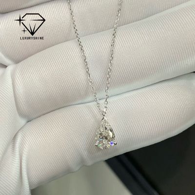 Luxe diamanten ketting met 18k roségoud plating VS2 helderheid en uitstekende slijpvorm voor dames