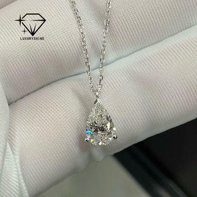 Luxe diamanten ketting met VS2 helderheid en 18k/rosé vergulde blauwe keramiek accenten