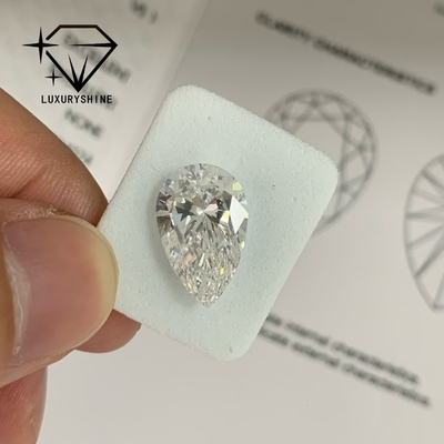 Lab Grown Pear Diamant VVS-VS Duidelijkheid D-F Kleur IGI gecertificeerd