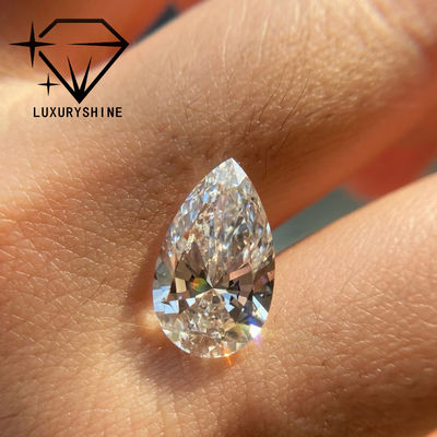 Kwaliteit Lab Grown Pear Diamant VVS-VS Duidelijkheid D-F Kleur IGI gecertificeerd fabriek
