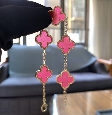 Vintage Alhambra Armband met vijf motieven