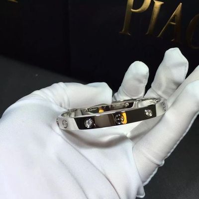 Kwaliteit De Liefdearmband 4 van merkjuwelen Diamanten Geel Gouden Diamonds18k Goud fabriek