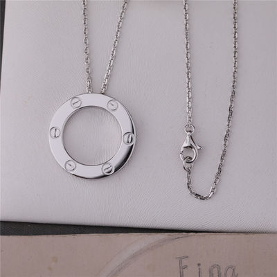 Kwaliteit Het klassieke van de de Liefdehalsband 18K van Luxejuwelen Witgoud B7014300 fabriek