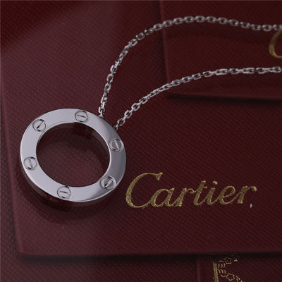 Kwaliteit Het klassieke van de de Liefdehalsband 18K van Luxejuwelen Witgoud B7014300 fabriek