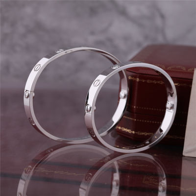 Kwaliteit Klassieke Liefdearmband 4 de Armband van de Diamantenliefde met binnen 18 Karat Juwelen van het WITGOUD de Fijne Vakmanschap fabriek