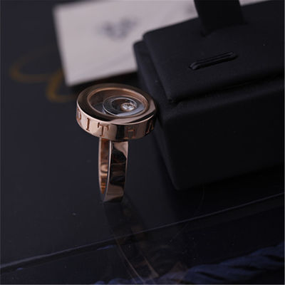 Kwaliteit Diamant van Ring In 18k Rose Gold White Gold With van de Chopard de Gelukkige Geest fabriek