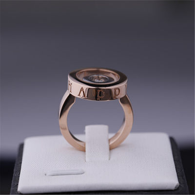 Kwaliteit Diamant van Ring In 18k Rose Gold White Gold With van de Chopard de Gelukkige Geest fabriek