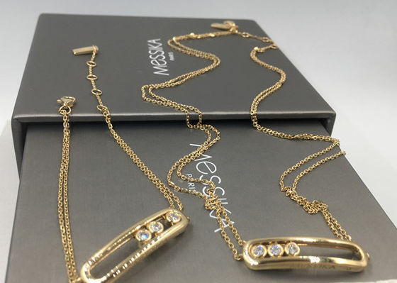 Kwaliteit Van de de Bewegingsarmband van 18K de Gele Gouden Parijs van vrouwen Grote Grootte met VVS-Diamanten fabriek