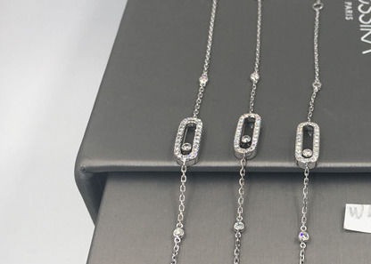 Kwaliteit Volledige het Witgoudarmband van Diamond Paris Jewelry Small Size 18K in Voorraad fabriek